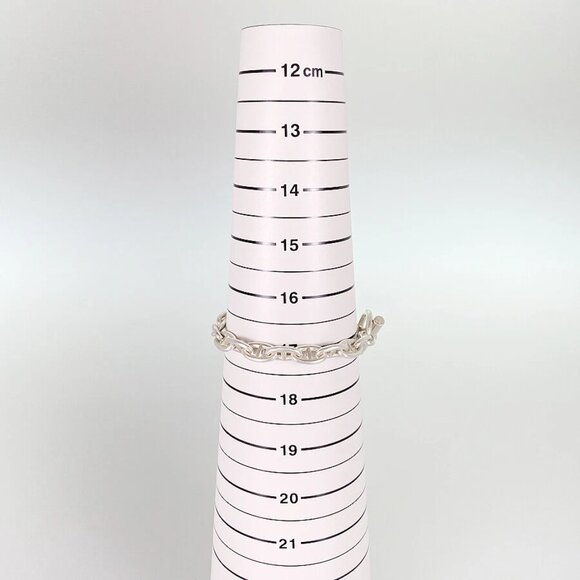 HERMES Chaine d'Ancre PM Silver Bracelet - Picture 8 of 13